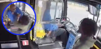 Liberan video de agresión a conductor de autobús, que provocó un choque, en Oklahoma Agreden al conductor de un bús, provocando que la unidad se estrelle, en Oklahoma