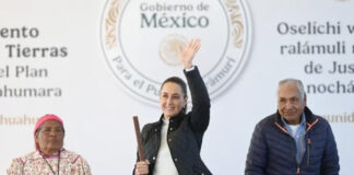 Sheinbaum restituye tierras a Rarámuris de la sierra Tarahumara en Chihuahua Sheinbaum restituye tierras a Rarámuris de la sierra Tarahumara en Chihuahua