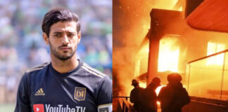 El futbolista Carlos Vela pierde su casa en California por los incendios El futbolista Carlos Vela pierde su casa en California por los incendios