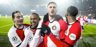 Santi Giménez aplica un doblete al Bayern Munich, en la Champions League Santi Giménez aplica un doblete al Bayern Munich, en la Champions League