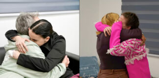 Familias de rehenes liberadas por Hamas agradecen el apoyo internacional Familias de rehenes liberadas por Hamas agradecen el apoyo internacional