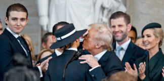 Del sombrero de Melania a la carcajada de Clinton: La toma de posesión de Trump Del sombrero de Melania a la carcajada de Clinton: La toma de posesión de Trump