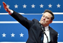 El primer día de Trump con un saludo nazi y una salva de cañonazos El primer día de Trump con un saludo nazi y una salva de cañonazos