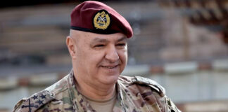 Joseph Aoun, nuevo presidente de Líbano y comandante en jefe del ejército libanés Joseph Aoun, nuevo presidente de Líbano y comandante en jefe del ejército libanés