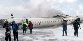 Avión con destino a Minneapolis se accidenta en Aeropuerto de Toronto; hay 8 heridos Avión con destino a Minneapolis se accidenta en Aeropuerto de Toronto; hay 8 heridos
