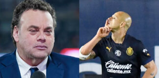 “Ridículo”: David Faitelson critica al “Chicharito” Hernández por festejo "Ridículo": David Faitelson critica al "Chicharito" Hernández por festejo