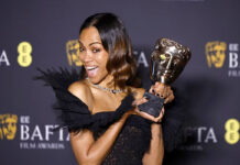 Zoe Saldaña gana el BAFTA a Mejor Actriz de Reparto por “Emilia Pérez” Zoe Saldaña gana el BAFTA a Mejor Actriz de Reparto por "Emilia Pérez"