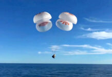 Ameriza cápsula Crew Dragon con los astronautas Butch Wilmore y Suni Williams Ameriza cápsula Crew Dragon con los astronautas Butch Wilmore y Suni Williams