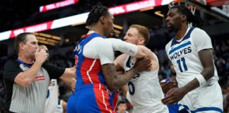 Grave pelea entre Timberwolves-Pistons: 5 jugadores y 2 entrenadores expulsados Grave pelea en timberwolves-pistons: 5 jugadores y 2 entrenadores expulsados