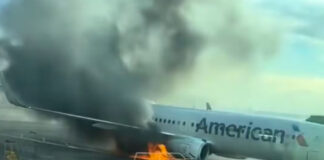 Avión de American Airlines se incendia en Denver; no hay heridos ni daños graves Avión de American Airlines se incendia en Denver; no hay heridos ni daños graves