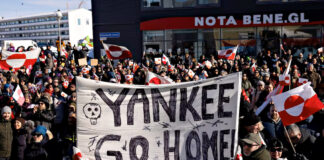 Groenlandeses se manifiestan contra aspiraciones anexionistas de Trump Groenlandeses se manifiestan contra aspiraciones anexionistas de Trump