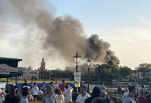 Cierre temporal del Pabellón de Epcot en Disney por incendio eléctrico Cierre temporal del Pabellón de Epcot en Disney por incendio eléctrico