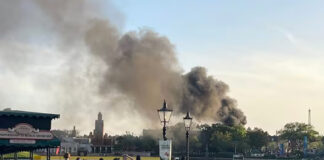 Cierre temporal del Pabellón de Epcot en Disney por incendio eléctrico Cierre temporal del Pabellón de Epcot en Disney por incendio eléctrico