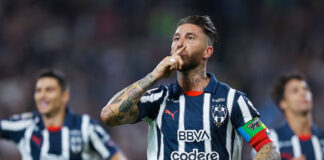 Sergio Ramos marca su primer gol en México con Monterrey ante Santos Sergio Ramos marca su primer gol en México con Monterrey ante Santos