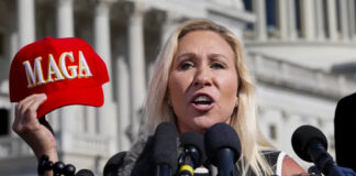 “¿Por qué no te vuelves a tu país?”: Marjorie Taylor Greene a periodista británica "¿Por qué no te vuelves a tu país?": Marjorie Taylor Greene a periodista británica