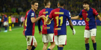 Borussia derrota a Barcelona, pero no entra a semifinal de Champions League Borussia derrota a Barcelona, pero no entra a semifinal de Champions League