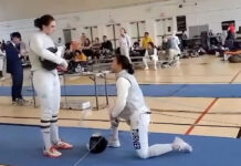 Descalifican a esgrimista por negarse a competir contra una oponente trans Descalifican a esgrimista por negarse a competir contra una oponente trans