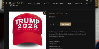 Las ‘tiendas Trump’ ya venden mercancía para promocionar su tercer mandato Las 'tiendas Trump' ya venden mercancía para promocionar su tercer mandato