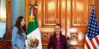 Kristi Noem entregó a Sheinbaum demandas de Trump sobre seguridad Kristi Noem entregó a Sheinbaum demandas de Trump sobre seguridad