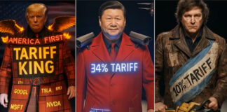 Se viraliza video de IA con pasarela de líderes mundiales y aranceles de Trump Se viraliza video de IA con pasarela de líderes mundiales y aranceles de Trump