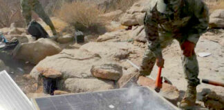 Inhabilitan redes de comunicación clandestinas del crimen organizado, en Baja California Inhabilita redes de comunicación clandestinas del crimen organizado, en Baja California