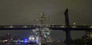 Choca Buque Escuela Cuauhtémoc con el puente de Brooklyn: Hay muertos y heridos Choca Buque Escuela Cuauhtémoc con el puente de Brooklyn: Hay muertos y heridos