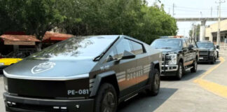 Embajada de EEUU celebra compra de Cybertrucks para flota policial de Jalisco Embajada de EEUU celebra compra de Cybertrucks para flota policial de Jalisco