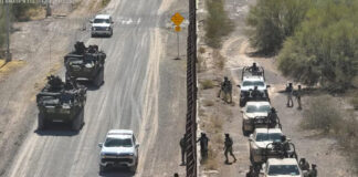 Comando Norte de EEUU presume “patrullajes espejo” en frontera con México Comando Norte de EEUU presume "patrullajes espejo" en frontera con México