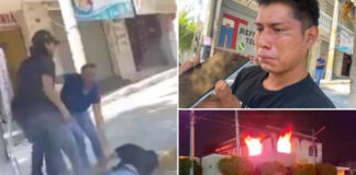 Padre e hijo iban a ser linchados en Puebla por dar golpiza a vendedor de frutas Padre e hijo iban a ser linchados en Puebla por dar golpiza a vendedor de frutas