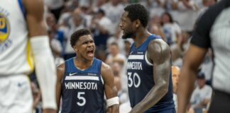 Los Thunder toman ventaja 2-0 en las finales del Oeste tras vencer 118-103 a los Timberwolves Los Thunder toman ventaja 2-0 en las finales del Oeste tras vencer 118-103 a los Timberwolves