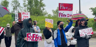 Simpatizantes se manifiestan en apoyo a la activista Isabel López, en espera de su juicio federal Simpatizantes se manifiestan en apoyo a la activista Isabel López, en espera de su juicio federal