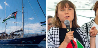 Soldados israelíes abordan barco de activistas donde viaja Greta Thunberg rumbo a Gaza Soldados israelíes abordan barco de activistas donde viaja Greta Thunberg rumbo a Gaza