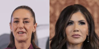 “Es absolutamente falso”: Sheinbaum desmiente a Kristi Noem sobre alentar protestas en L.A. “Es absolutamente falso”: Sheinbaum desmiente a Kristi Noem sobre alentar protestas en L.A.