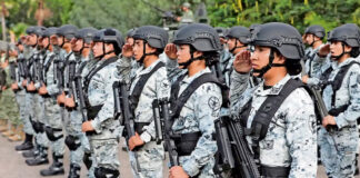 Guardia Nacional mexicana entrega informe anual de actividades del 2024 Guardia Nacional mexicana entrega informe anual de actividades del 2024