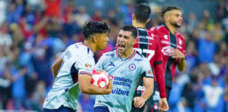 Cruz Azul logra empate agónico ante Atlas gracias al hat trick de Ángel Sepúlveda, 3-3 Cruz Azul logra empate agónico ante Atlas gracias al hat trick de Ángel Sepúlveda, 3-3