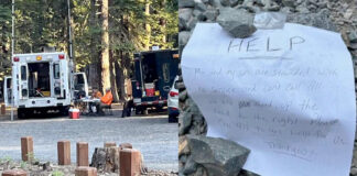 Rescatan a madre e hijo perdidos en bosque de California; dejaron notas de ayuda Rescatan a madre e hijo perdidos en bosque de California; dejaron notas de ayuda