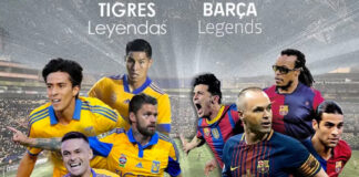 Tigres enfrentará al FC Barcelona: anuncian partido de leyendas en el Volcán Tigres enfrentará al FC Barcelona: anuncian partido de leyendas en el Volcán