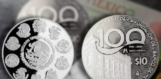 Banxico celebra sus 100 años con moneda de plata y billetes conmemorativos Banxico celebra sus 100 años con moneda de plata y billetes conmemorativos
