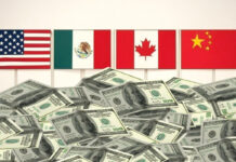 Un río de mercancías sin parar; así fluye el comercio de EEUU con México, Canadá y China Un río de mercancías sin parar; así fluye el comercio de EEUU con México, Canadá y China