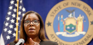 Departamento de Justicia cita a fiscal de NY, Letitia James, por demanda a Trump Departamento de Justicia cita a fiscal de NY, Letitia James, por demanda a Trump