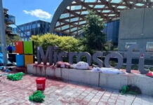 Empleados de Microsoft protestan por el uso de su tecnología por parte de Israel