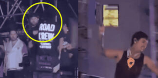 En pleno concierto, Natanael Cano golpea a un DJ y le rompe su laptop En pleno concierto, Natanael Cano golpea a un DJ y le rompe su laptop