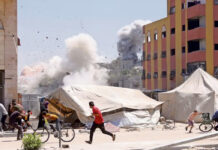 Ejército de Israel inicia la ofensiva preliminar con bombardeos en la Ciudad de Gaza Ejército de Israel inicia la ofensiva preliminar con bombardeos en la Ciudad de Gaza