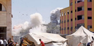 Ejército de Israel inicia la ofensiva preliminar con bombardeos en la Ciudad de Gaza Ejército de Israel inicia la ofensiva preliminar con bombardeos en la Ciudad de Gaza