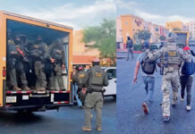 Operación Caballo de Troya; agentes del ICE detienen a 16 migrantes en Los Ángeles Operación Caballo de Troya; agentes del ICE detienen a 16 migrantes en Los Ángeles