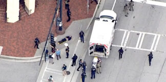 Un tirador y un policía murieron en un tiroteo cerca de la Universidad Emory, en Atlanta Un tirador y un policía murieron en un tiroteo cerca de la Universidad Emory, en Atlanta