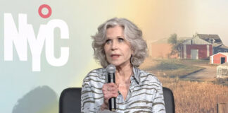 Jane Fonda: “Nunca antes vimos un auge del fascismo coincidir con una crisis climática” Jane Fonda: "Nunca antes vimos un auge del fascismo coincidiendo con una crisis climática"