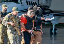 El repatriado líder de “La Barredora” arriba al Aeropuerto de Tapachula, Chiapas El repatriado líder de "La Barredora" arriba al Aeropuerto de Tapachula, Chiapas