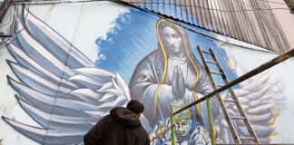 Crean mural para Alicia, quien protegió a su nieta en explosión de pipa en Iztapalapa Crean mural para Alicia, quien protegió a su nieta en explosión de pipa en Iztapalapa