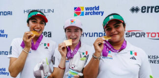 Arqueras mexicanas conquistan el oro en Corea del Sur tras vencer a Estados Unidos Arqueras mexicanas conquistan el oro en Corea del Sur tras vencer a Estados Unidos